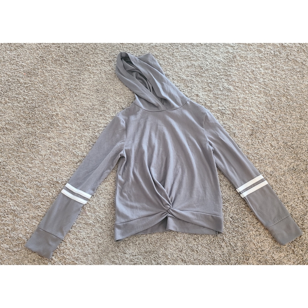 Girls Twist Front Hoodie